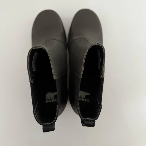 SOREL WOMENS JOAN OF ARCTIC WEDGE III CHELSEA BOOTIE SIZE 8 - Picture 6 of 8